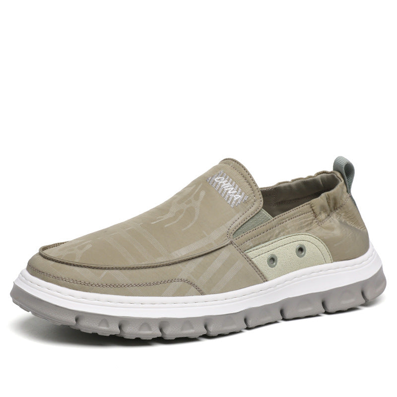 Men's Summer Breathable Ice Silk Soft Bottom Light Loafers