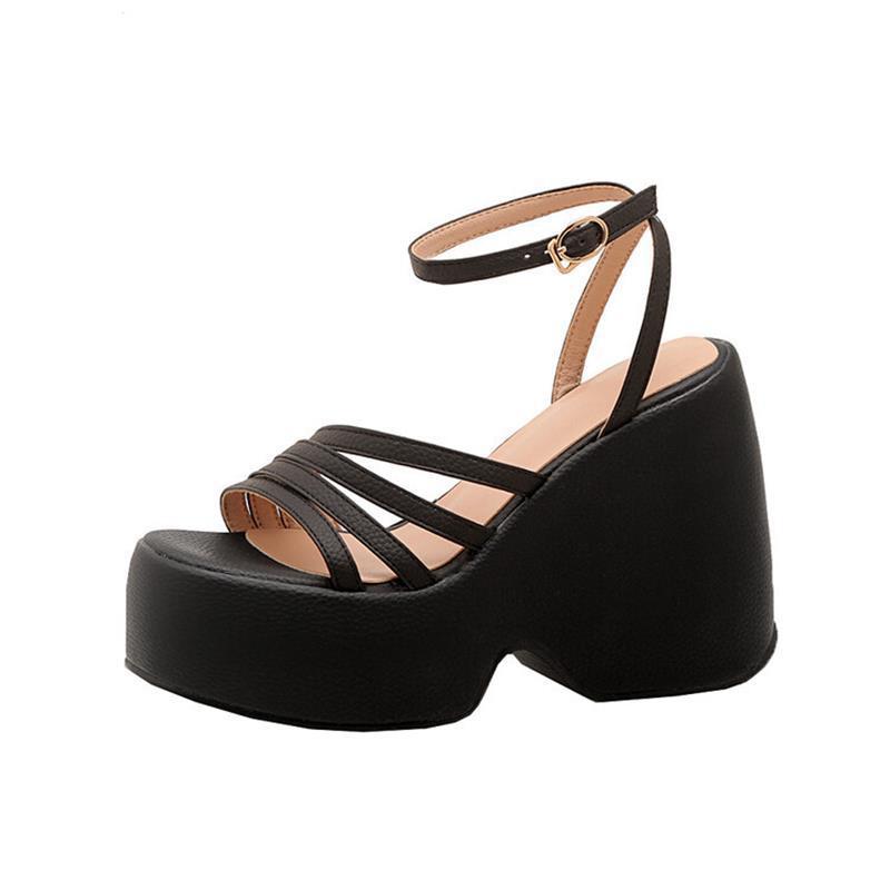 Women's Platform Wedge Large Small Size Heels