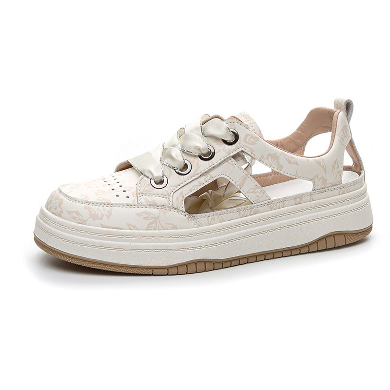 Women's Hole Outer Wear Not Smelly Feet Large Sandals