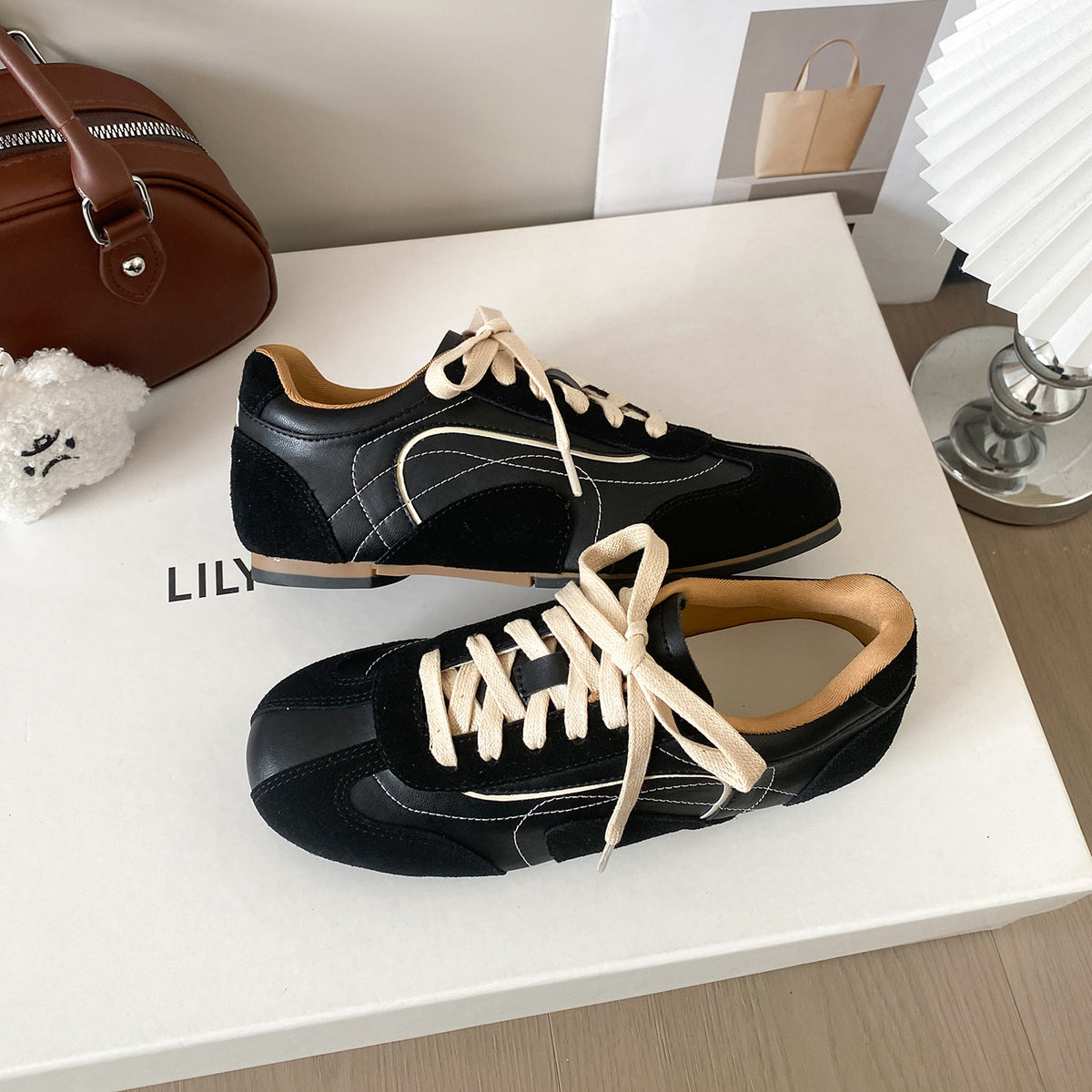 Women's Retro Old Money Style Cortez Hidden Platform Leisure Moral Training Heels