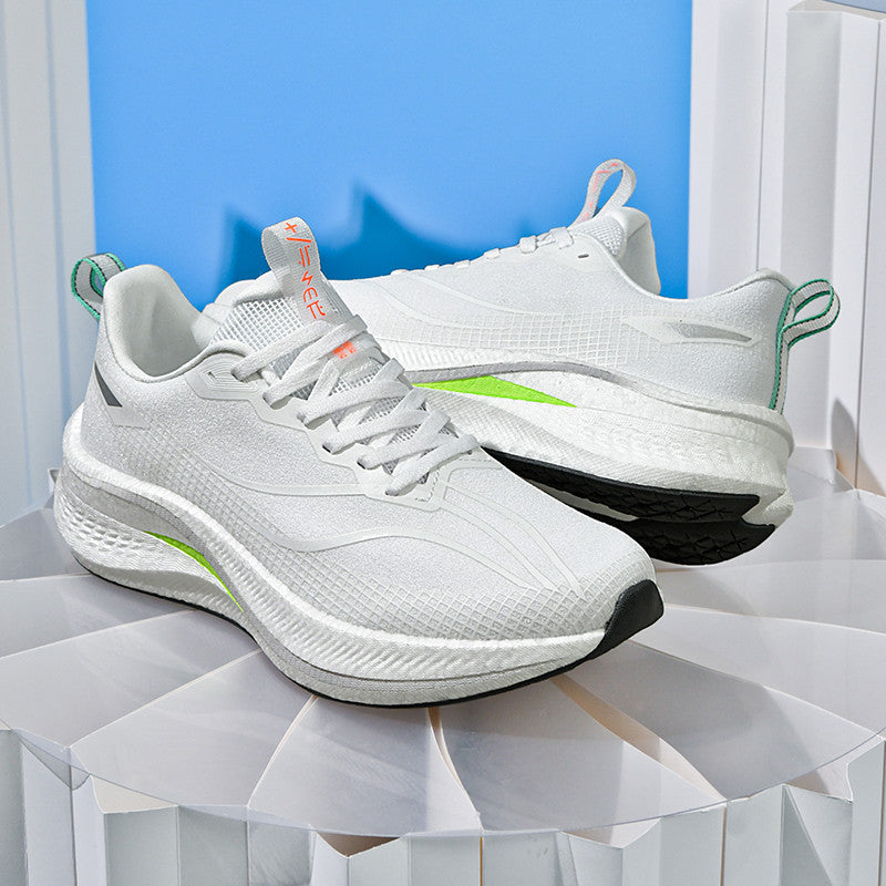 Rabbit Pink Popcorn Mesh Couple Breathable Sneakers