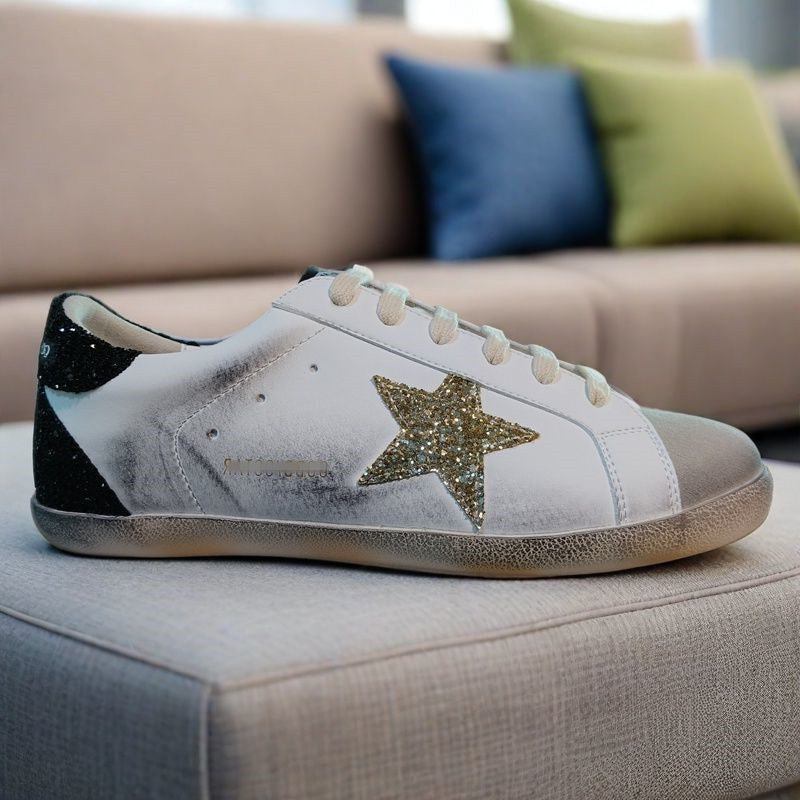 Five-pointed Star Golden Goose Couple Fashion Sier Men's Board Shoes