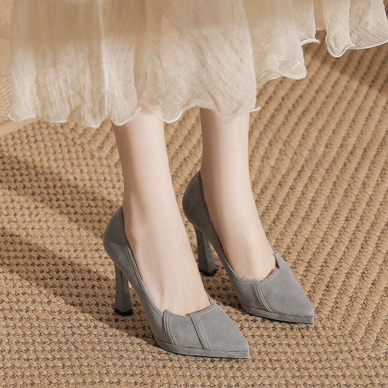 Women's Platform Not Tired Feet Pumps Autumn Heels