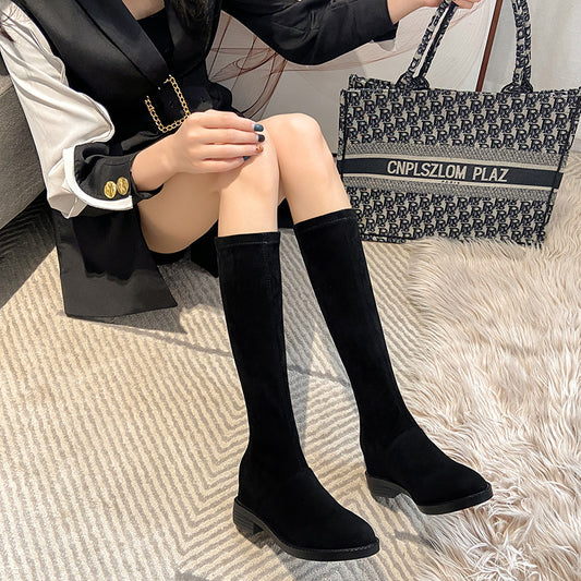 Small Height Increasing Insole Tube Tail Boots