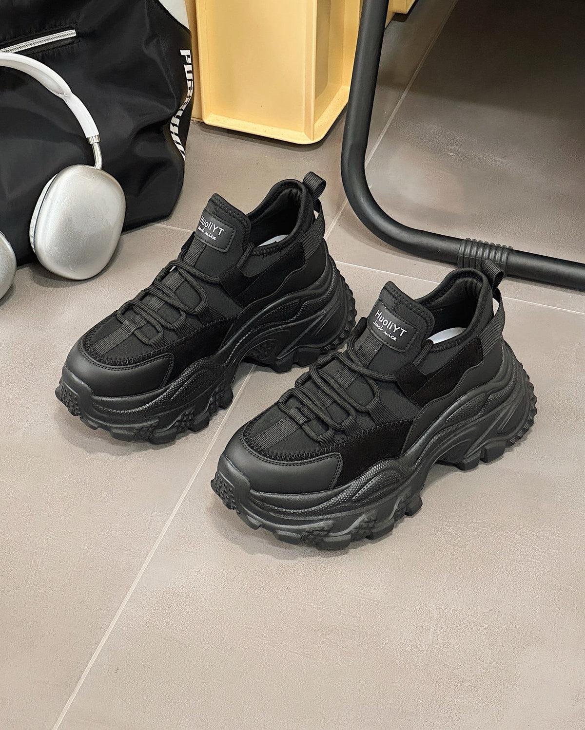 Women's Platform Dad Spring Running Shock Absorption Super Women's Sports Shoes