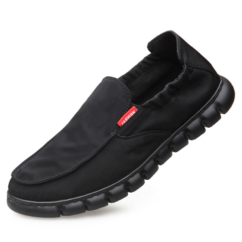 Men's Versatile Soft Bottom Slip-on Driving Comfortable Canvas Shoes