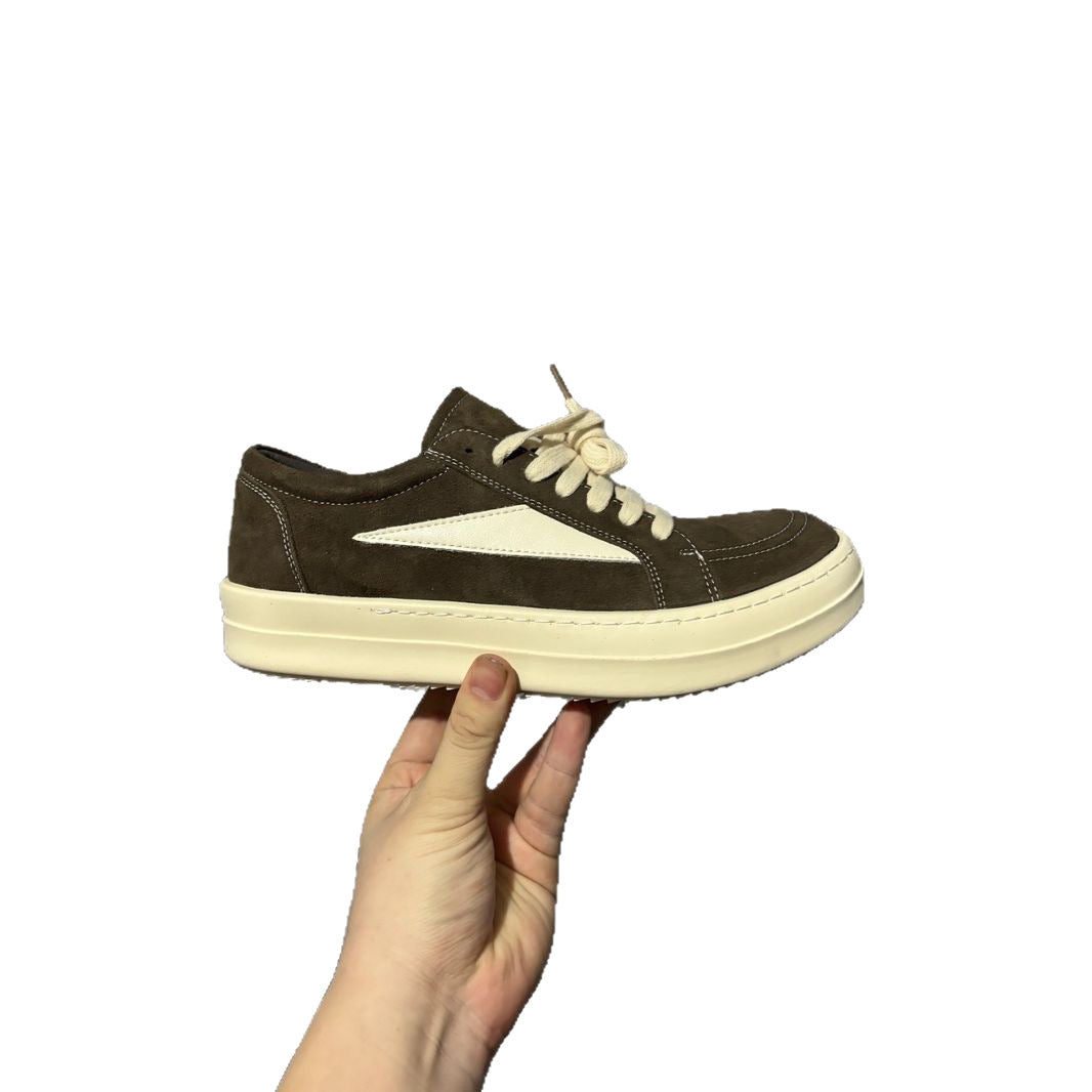 Men's American High Street Fashion Black Niche Men's Board Shoes