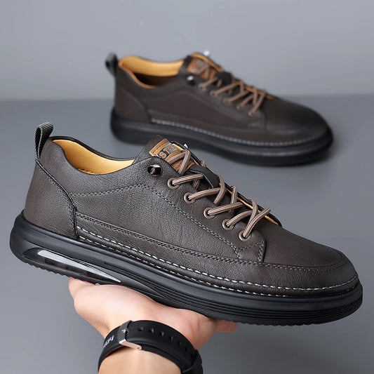 Men's With Veet Sports Board Trendy Green Sneakers