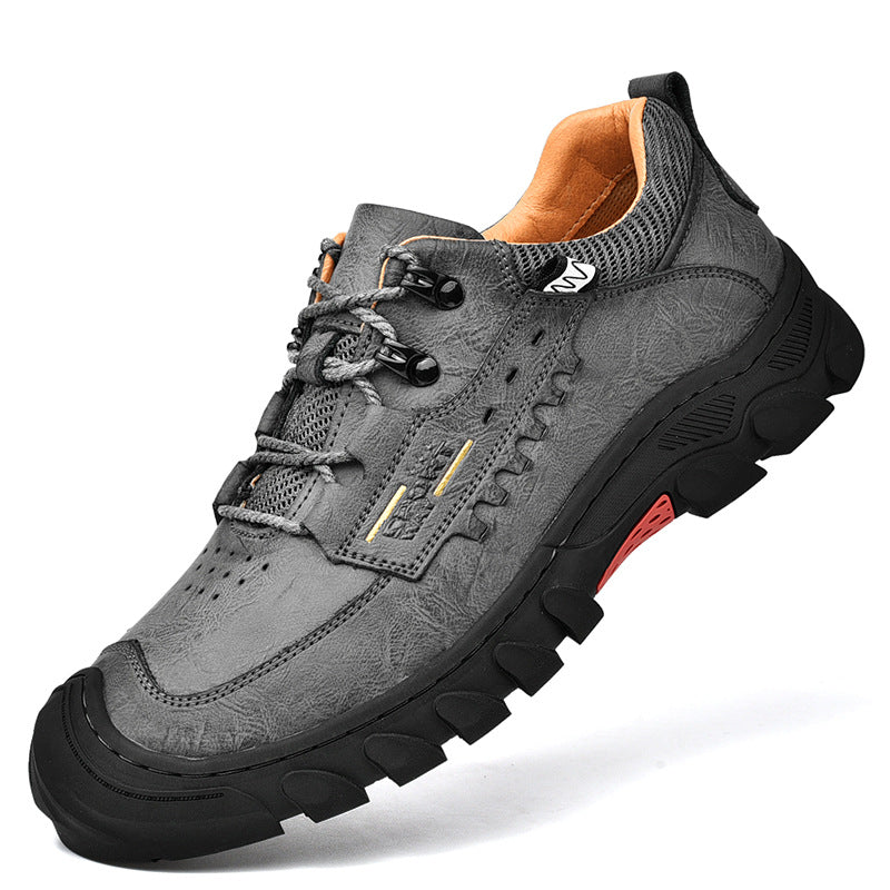 Men's Autumn Plus Size Outdoor Climbing Genuine Casual Shoes