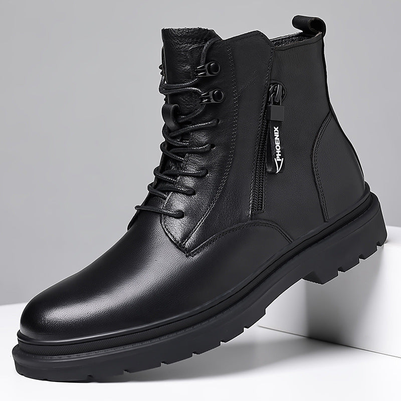 Men's Martin Tooling British Style First Layer Boots