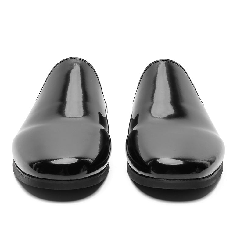 Lazy Commute Leisure Toe Cap Slip-on Lofter Sandals
