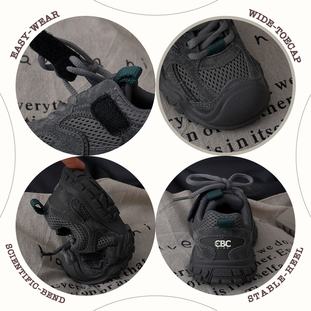 Children's Mountain Armor Closed Toe Hiking Boys Kid's Sneakers