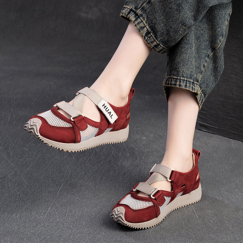 Women's Matching Sports Style Leisure Pumps Breathable Mesh Casual Shoes