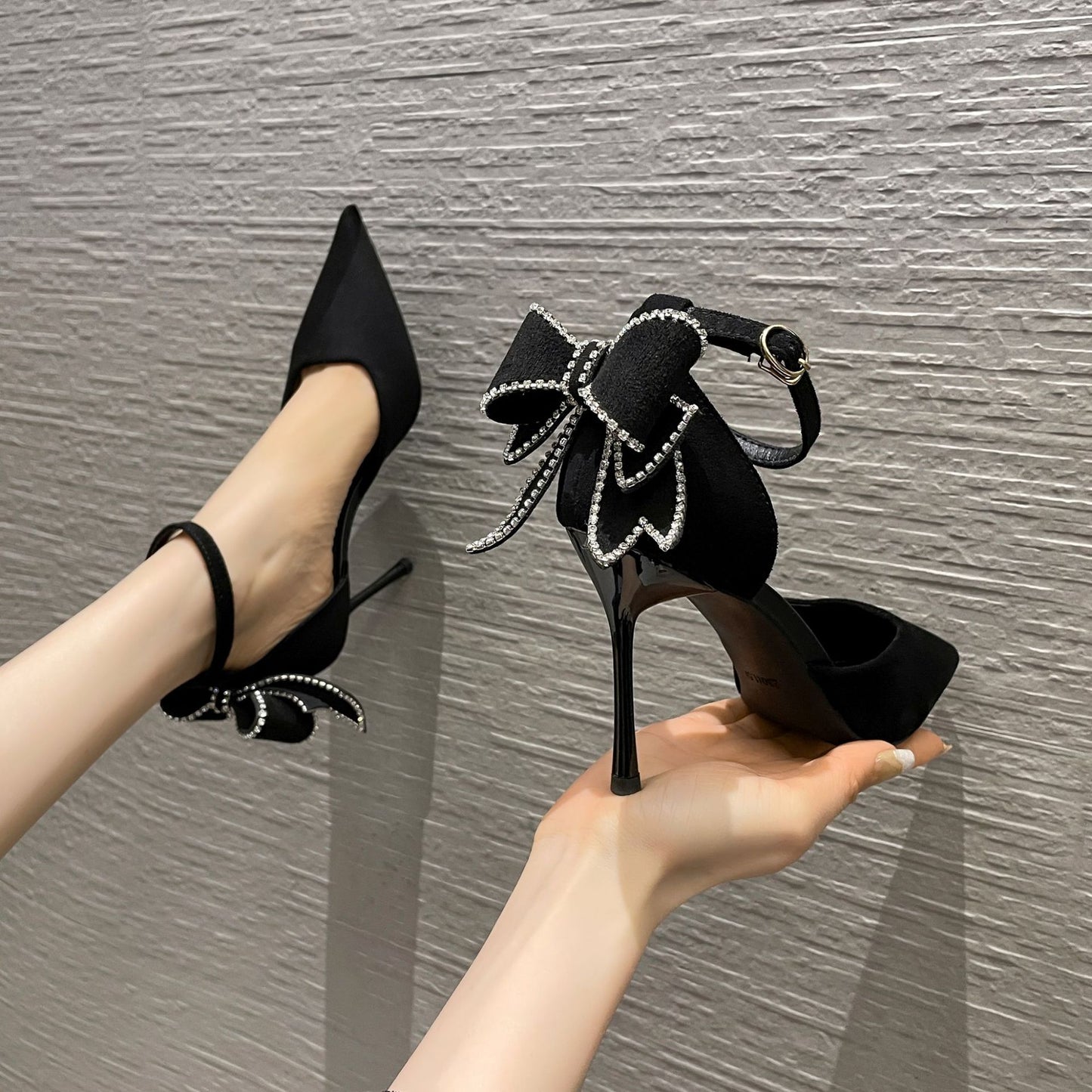 Women's Korean Style High Summer Low-cut Stiletto Heels