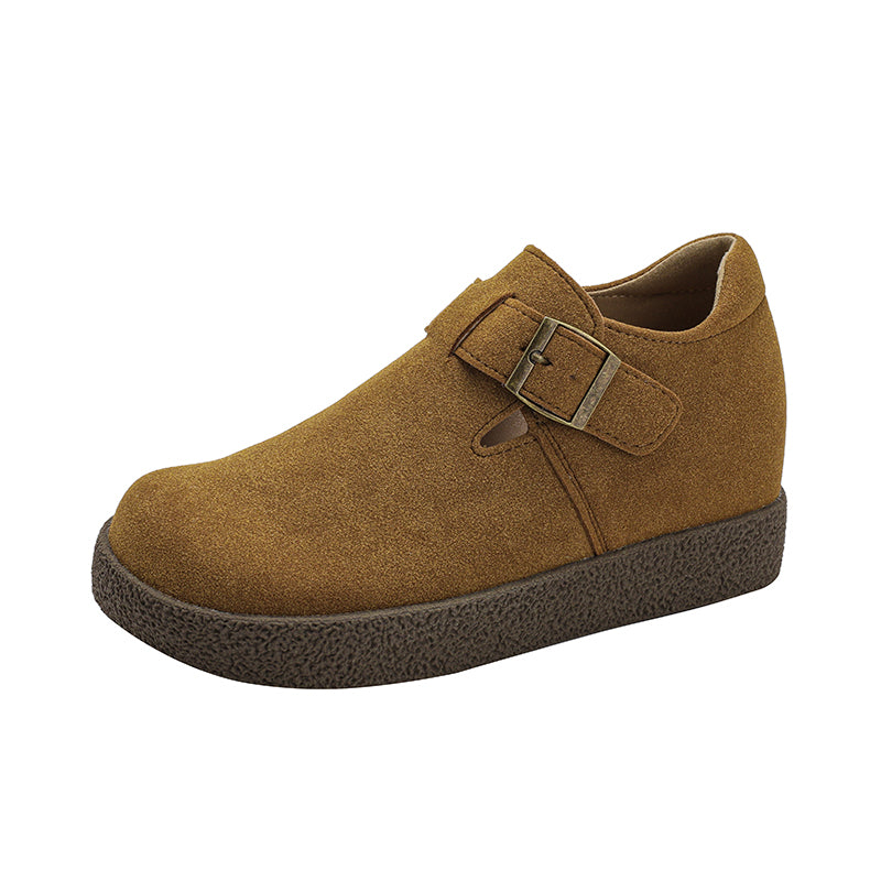 Height Increasing Insole All-inclusive Thick Bottom One Women's Casual Shoes