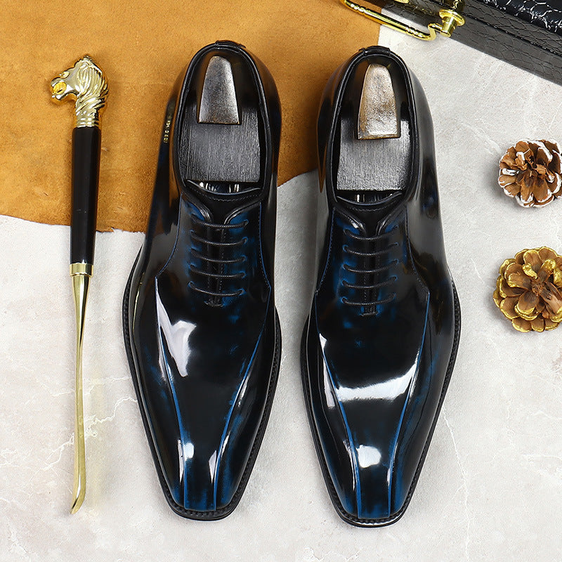 Men's Promotion Genuine Business British Style Oxford Top Leather Shoes
