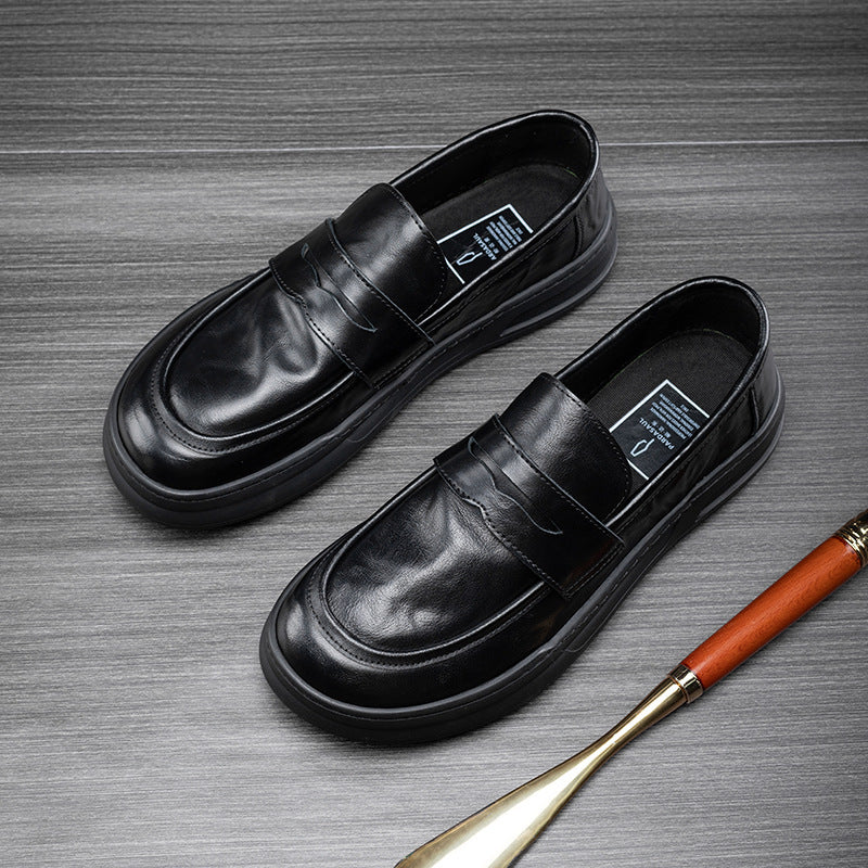 Men's Comfortable Authentic Slip-on Business Flat Casual Shoes