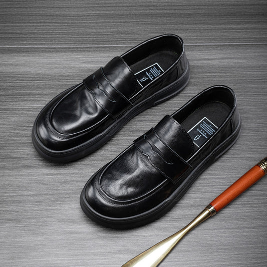 Men's Comfortable Authentic Slip-on Business Flat Casual Shoes
