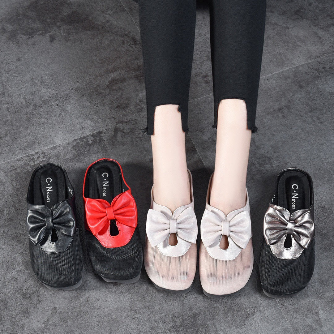 Women's Flat Fashion Outerwear Authentic Toe Box Sandals