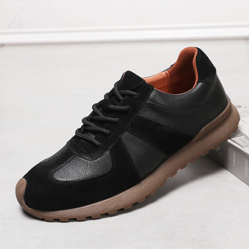 Men's Spring Genuine Tendon Bottom Comfortable Breathable German Men's Casual Shoes