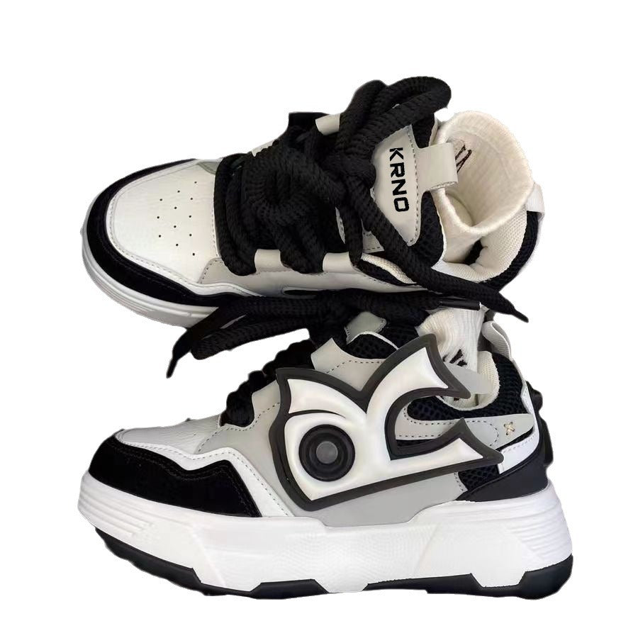 Women's & Men's Fashion Bread Design Raise The Bottom Dad Casual Shoes