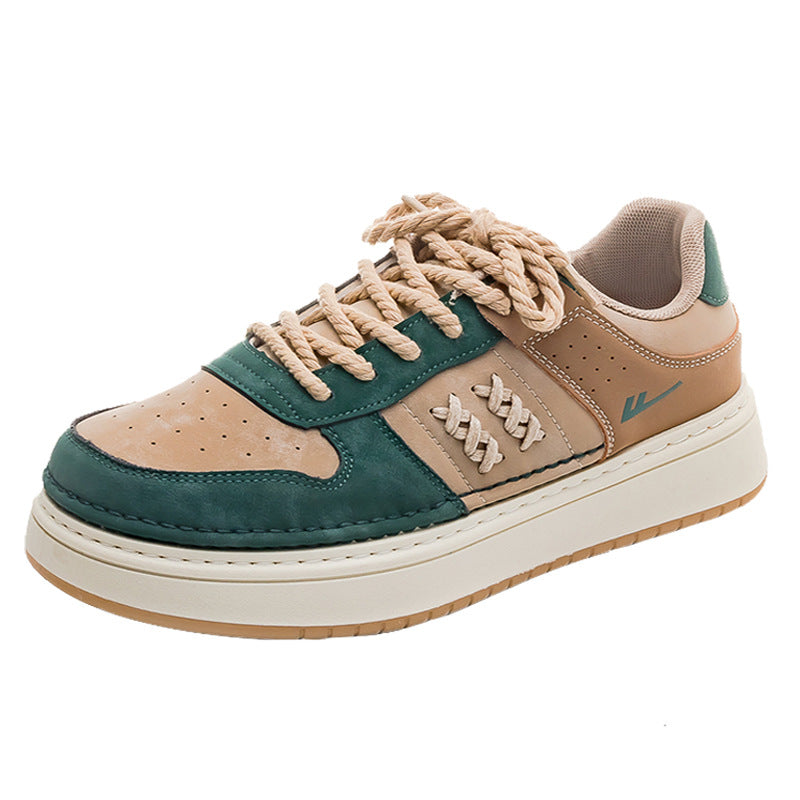 Women's & Men's Thick-soled Simple Versatile High-grade For Breathable Men's Board Shoes