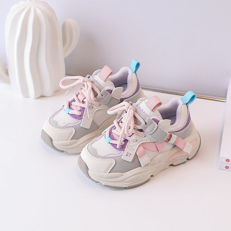 Children's Korean Dad Spring Fashion Boys Lightweight Kid's Sneakers