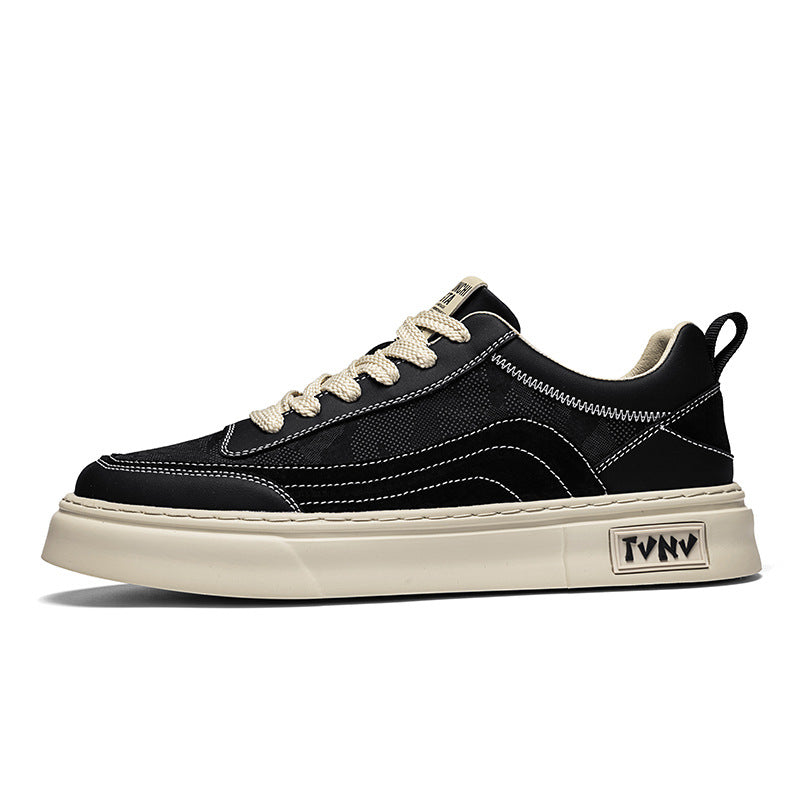 Men's Spring Trendy Fashionable Man White Comfortable Men's Shoes