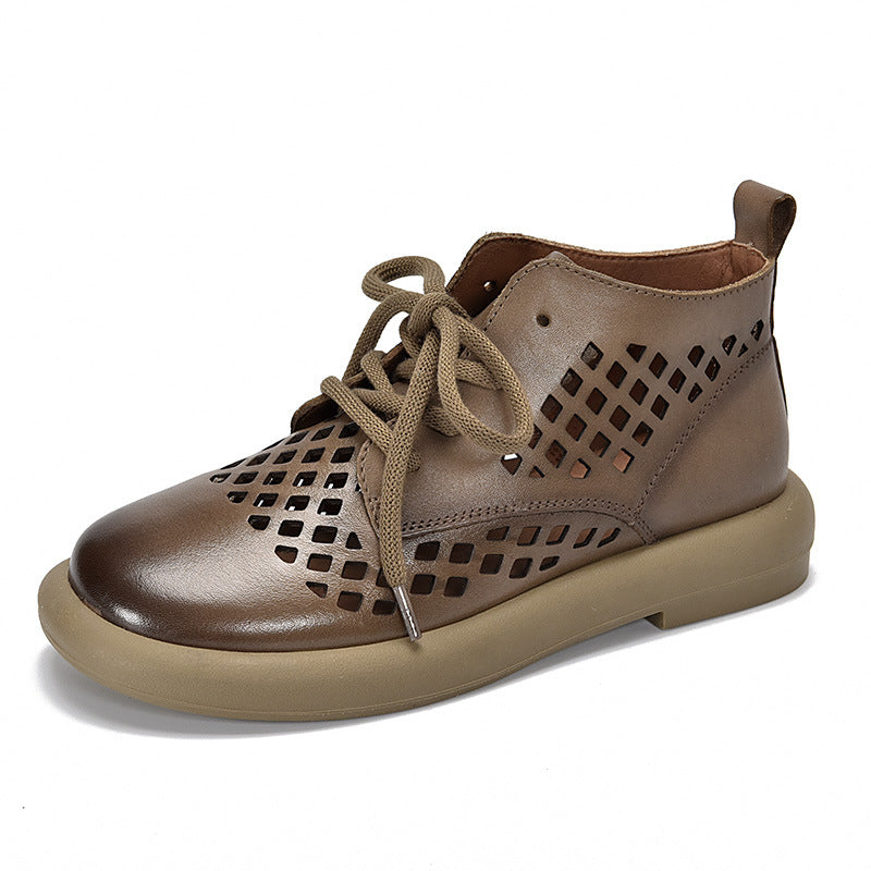 Activity Price Round Toe Flat Retro Sandals