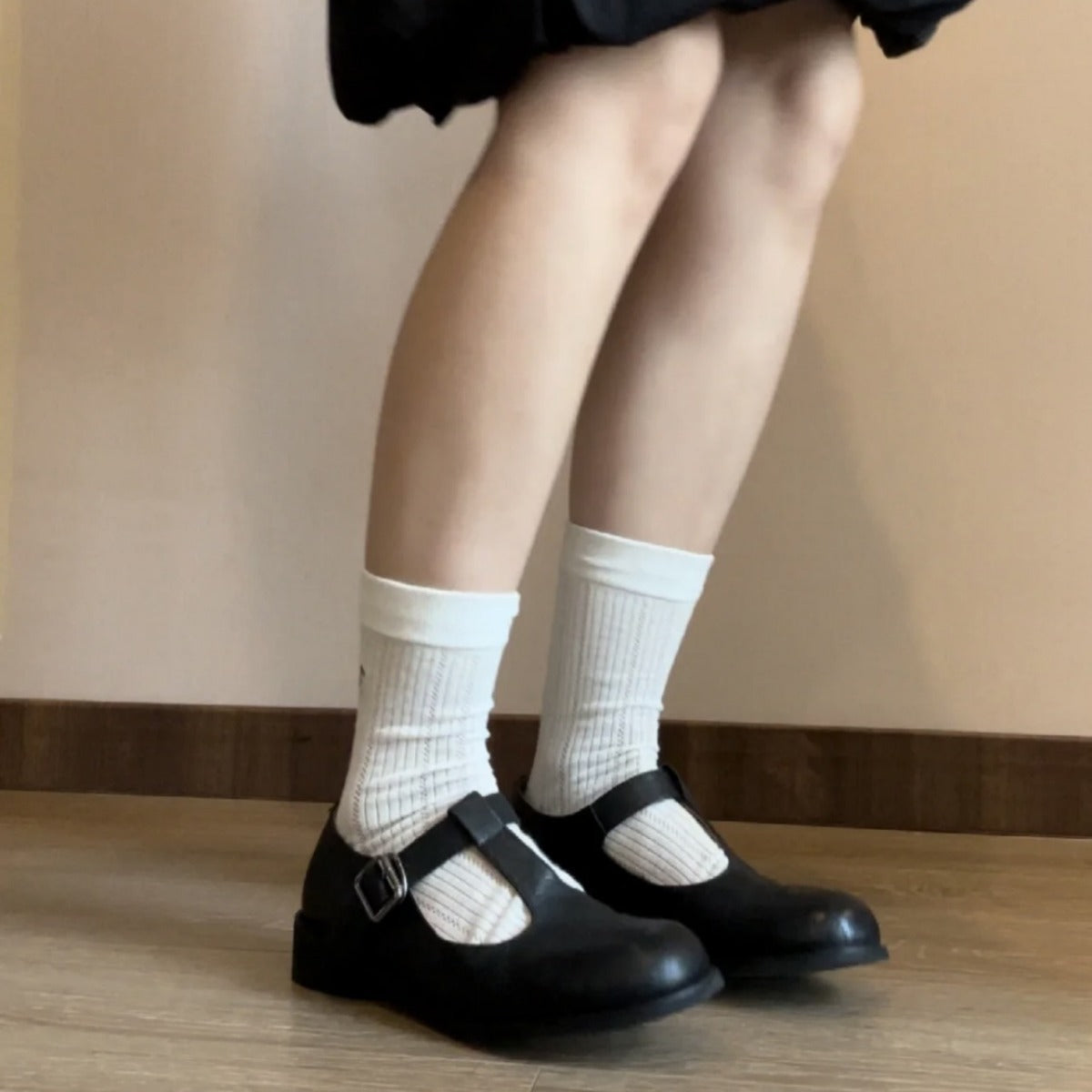 Women's Toe Mary Jane Early Autumn Retro Heels