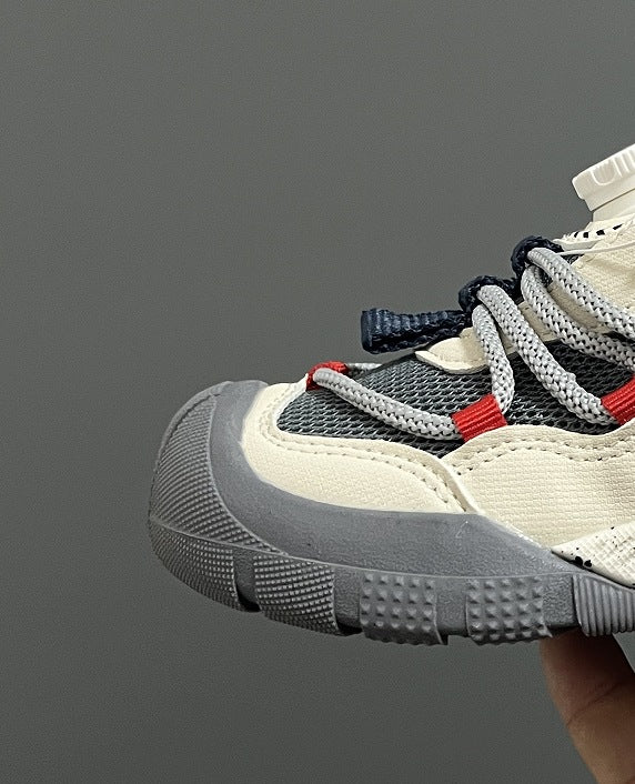Children's Attractive Durable Resin Sole Lock Kid's Sneakers