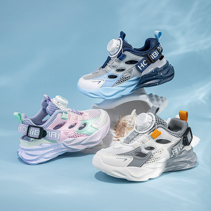 Single Mesh Summer Boys Dad Hollow Sneakers