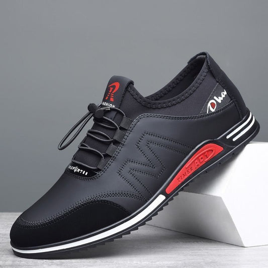 Men's Height Increasing Insole Versatile Green Fashionable Casual Shoes