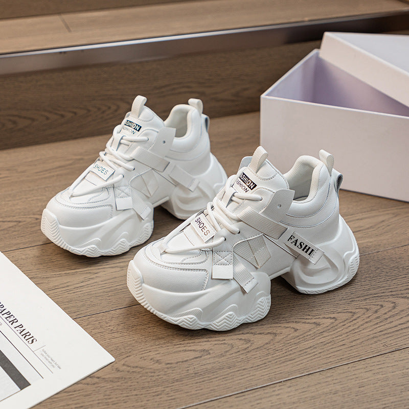 Women's Paris Sports Dad Thick-soled Spring Slim Feet Sneakers