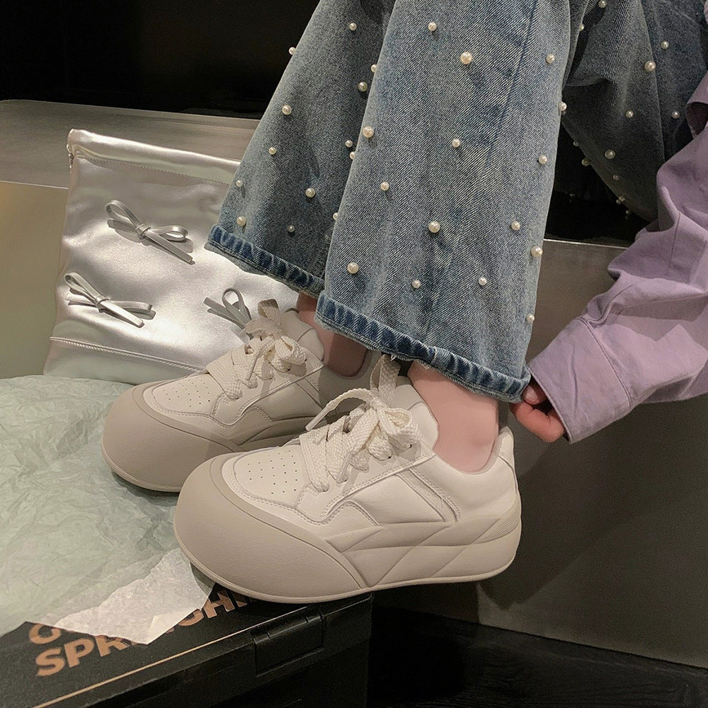 Women's The Bottom Hight Increasing Board Sports Casual Shoes
