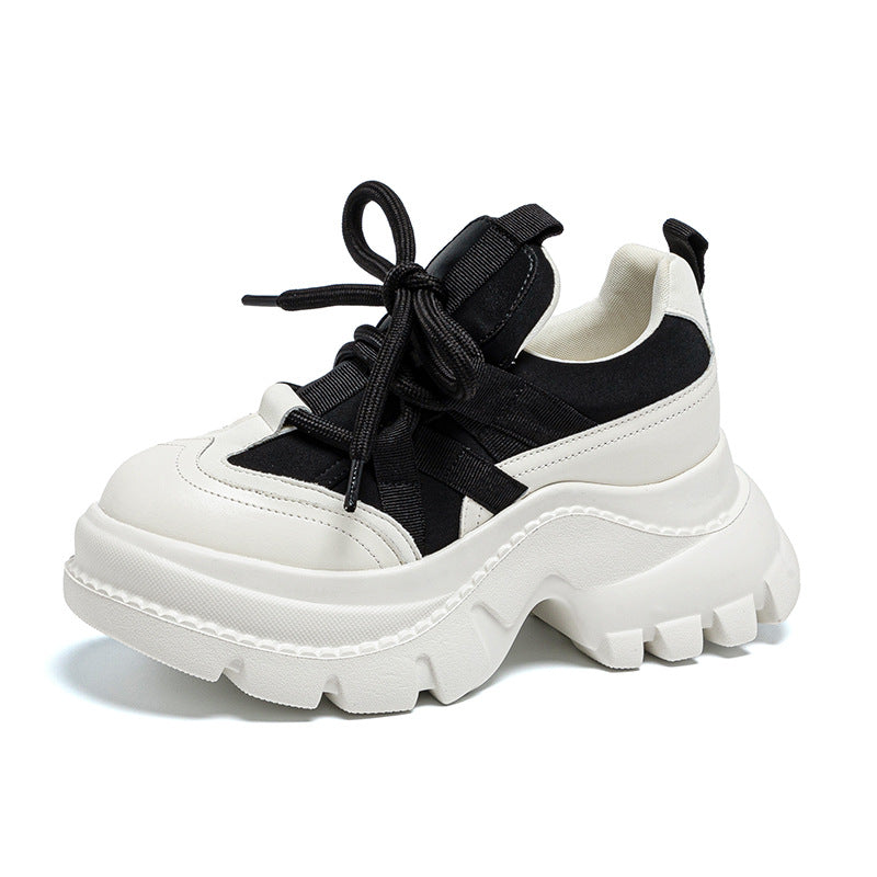 Women's Genuine Elevator Dad Thick Bottom Breathable Women's Sports Shoes