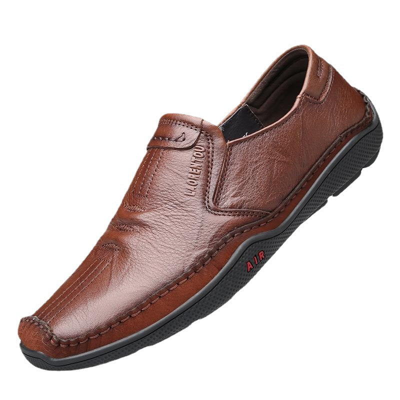 Men's Old Head Soft Bottom Slip-on Lazy Loafers