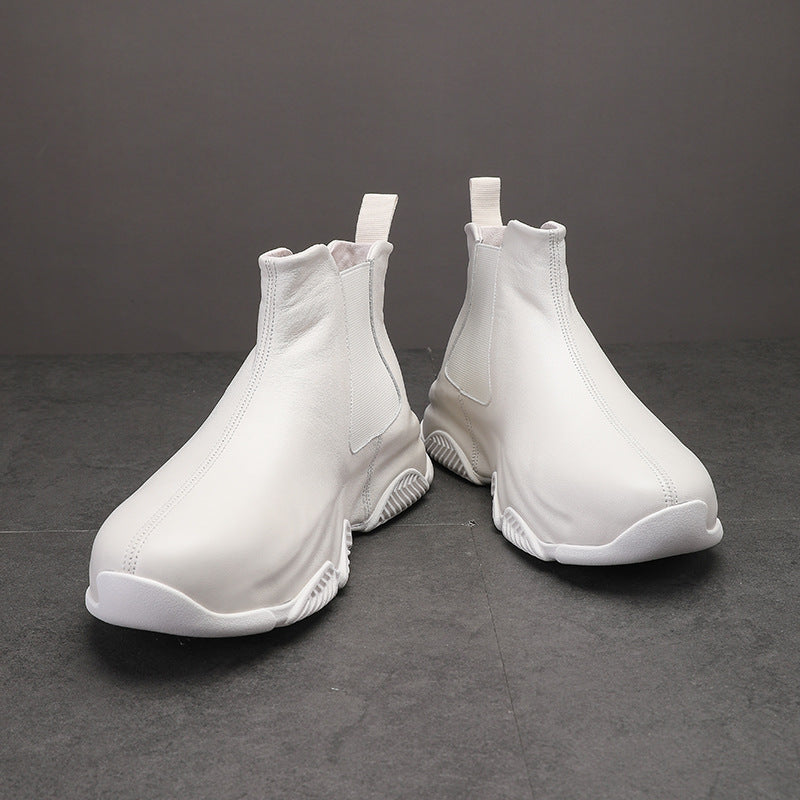 Men's Trendy Slip-on Chelsea Height Increasing Insole Boots