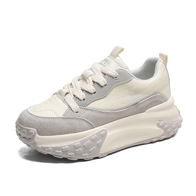 Women's Dad Fashionable Spring Korean Style Thick Women's Sports Shoes