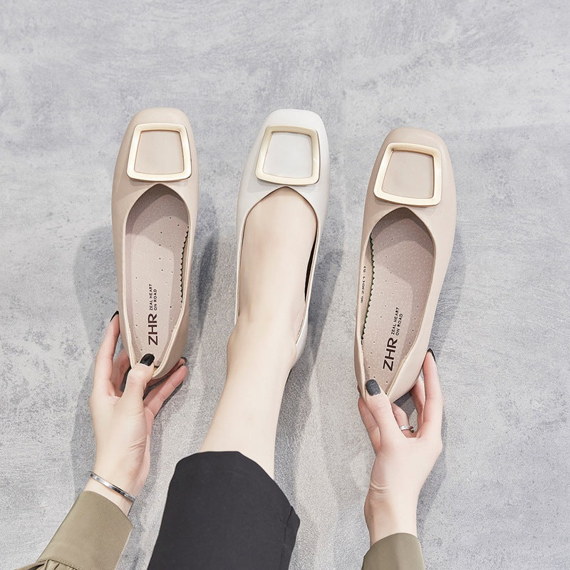 Women's Pumps Spring Slip-on Lofter Female Soft Women's Casual Shoes