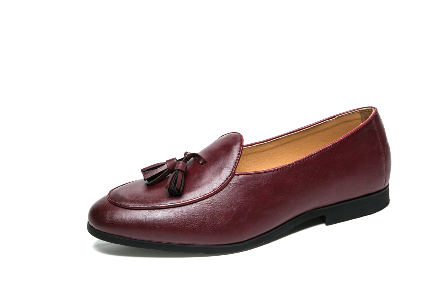 Men's Spring Vintage Flat Bottom Slip On Loafers