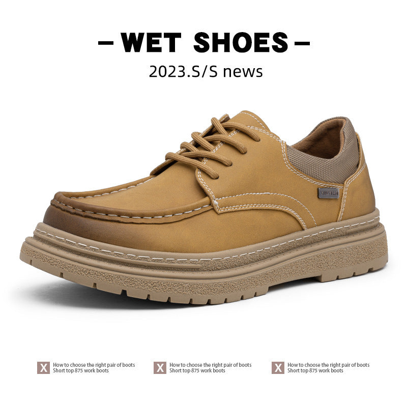 Men's Oversized Size Autumn Retro Style Outdoor Casual Shoes