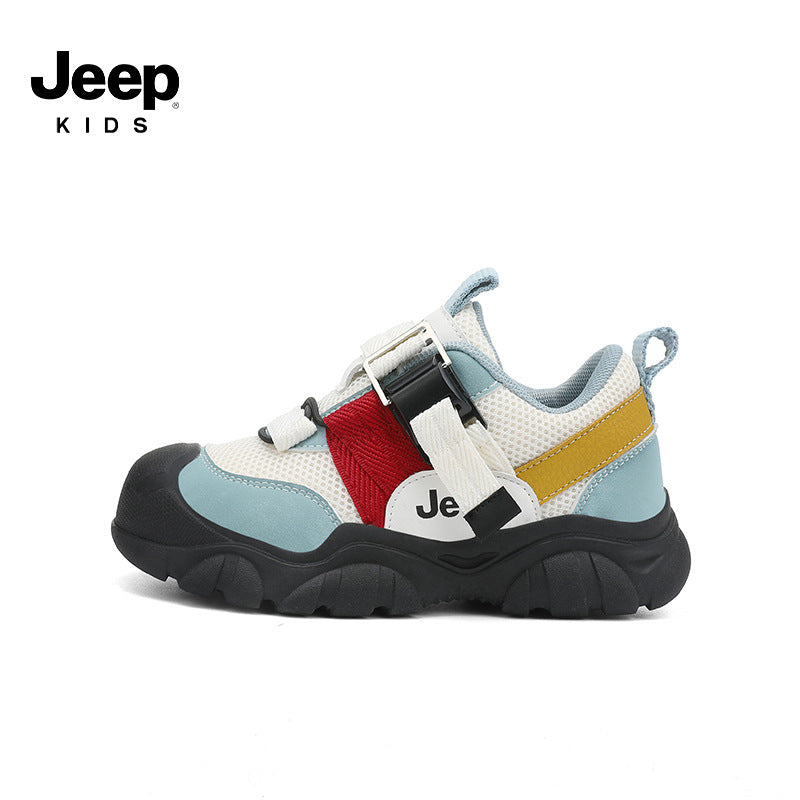 Children's All Black Boys Handsome Fashion Spring Kid's Sneakers