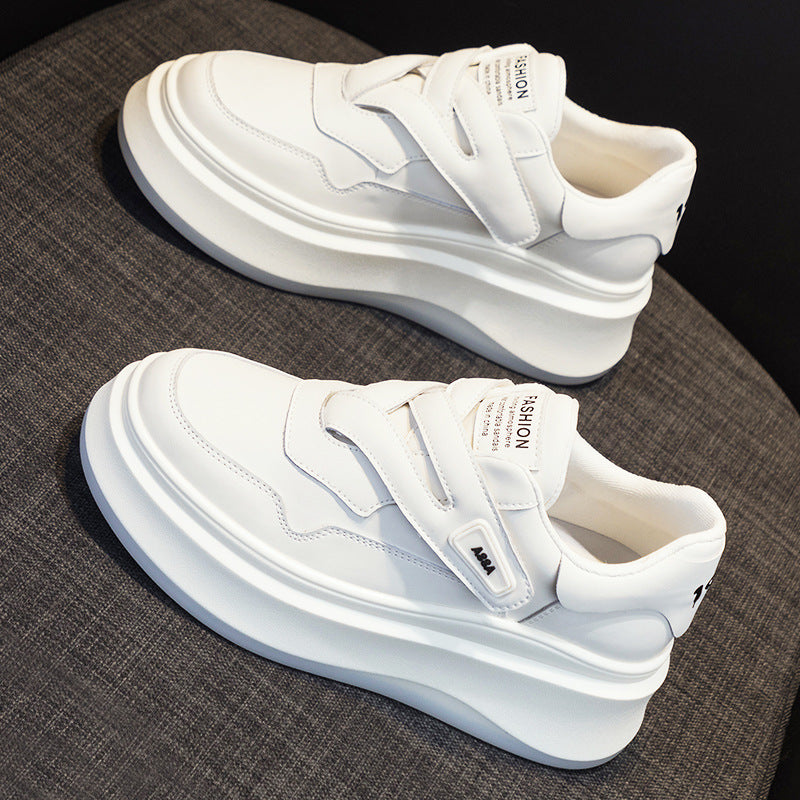 Women's Thick-soled White With Sole Sports Fashion Casual Shoes