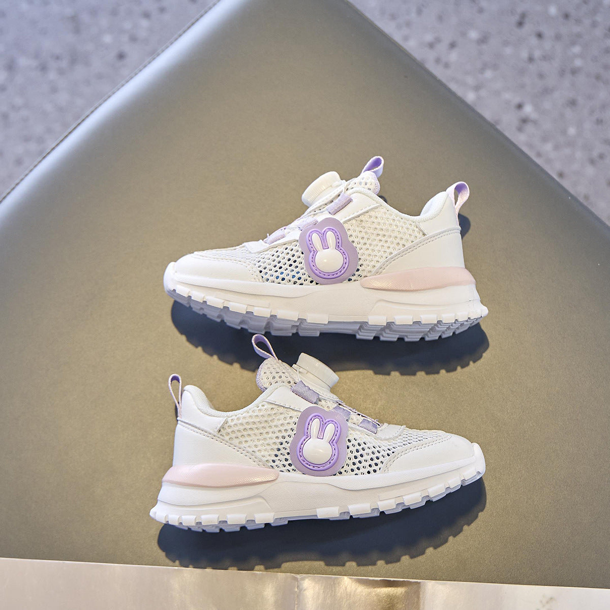 Children's Summer Hollow Mesh Breathable Running Fashionable Kid's Sneakers