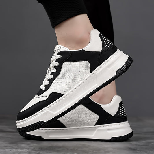 Men's Thick-soled Korean Color Matching Fashion Trendy Sneakers