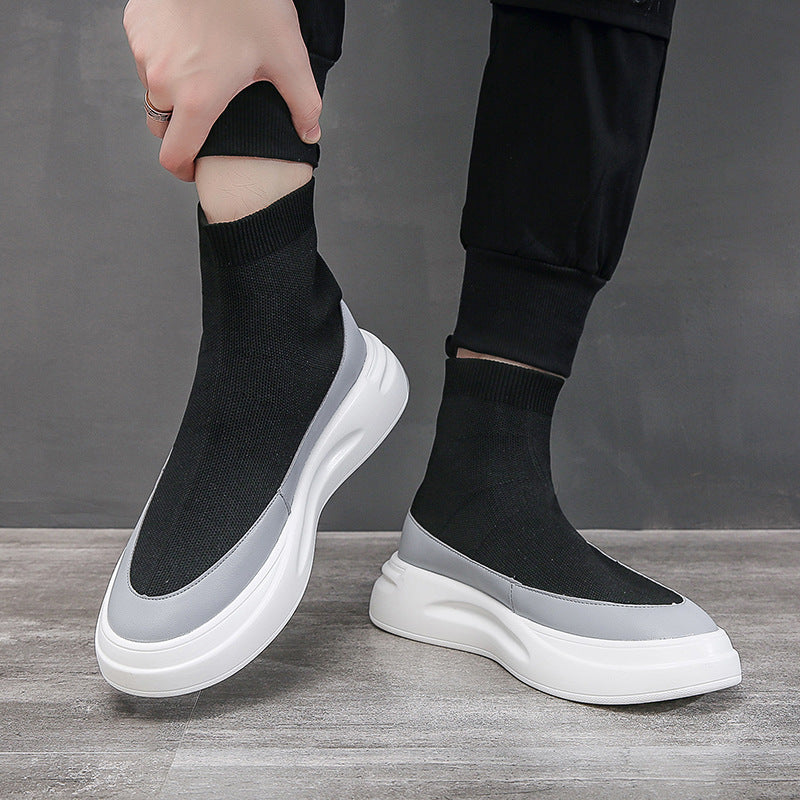 Men's Breathable Fly Woven Mesh Lightweight Trendy Fashion Casual Shoes