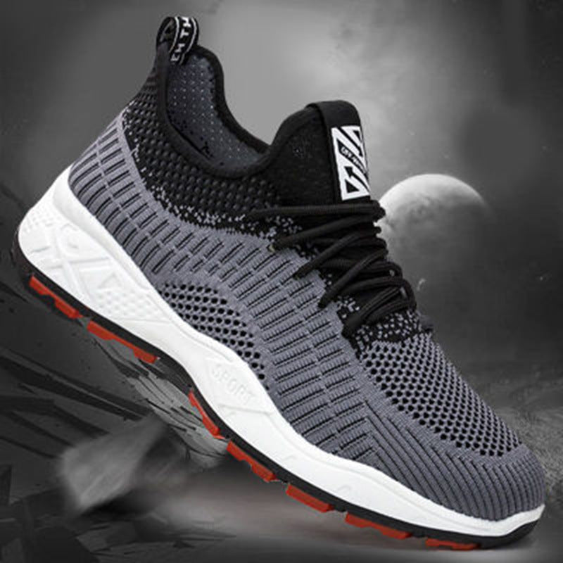Men's Korean Style Trendy Dad Breathable Flying Casual Shoes