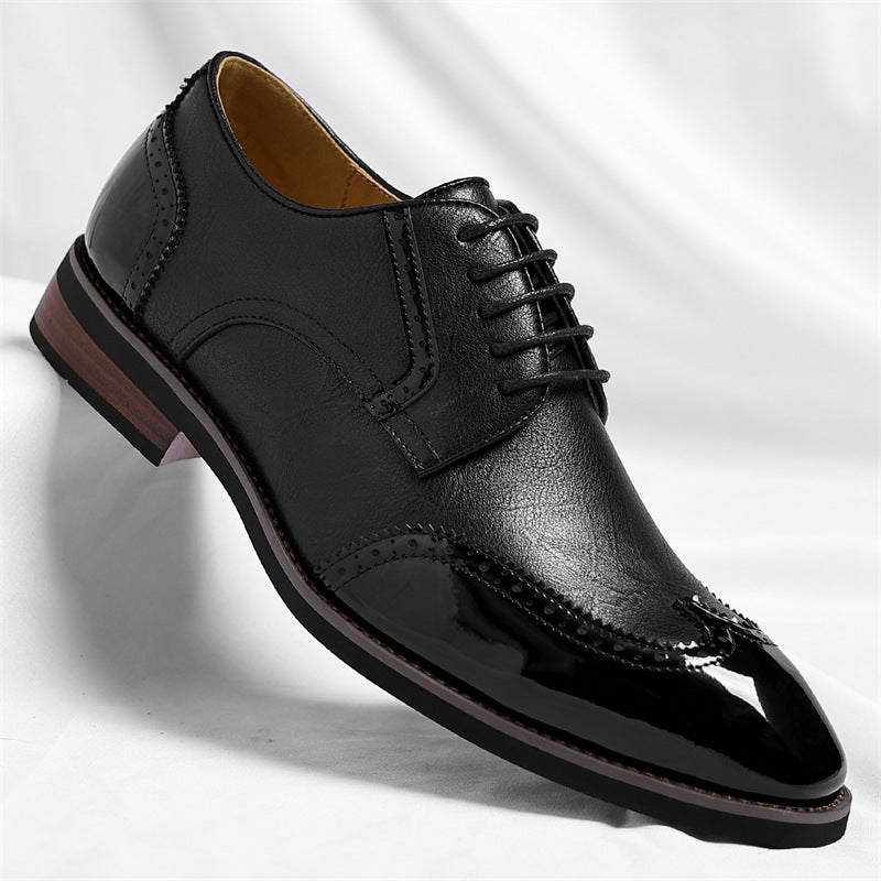 Men's Comfortable Large Size Trendy Pointed Men's Shoes