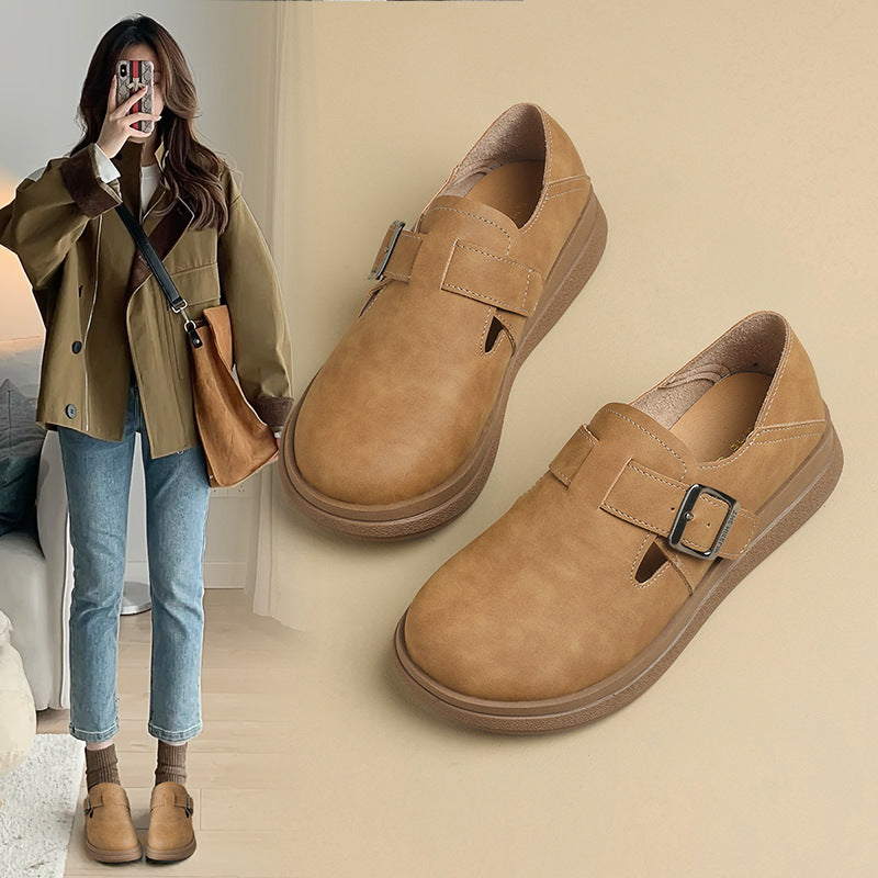 Women's Then Spring Slip-on Lazy Lightweight Flat Women's Casual Shoes
